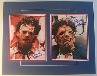 Texas Chainsaw Massacre autograph