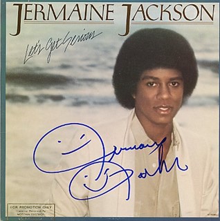 Jermaine Jackson autograph