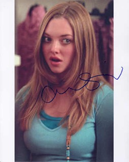 Amanda Seyfried autograph