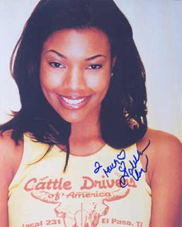 Gabrielle Union autograph