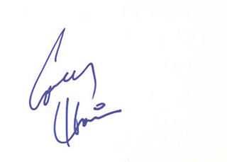 Corey Haim autograph