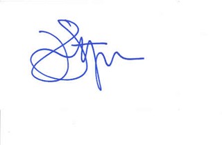 John Lithgow autograph
