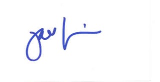 Jerry Zucker autograph