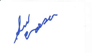 Sid Caesar autograph