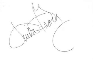 Linda Gray autograph