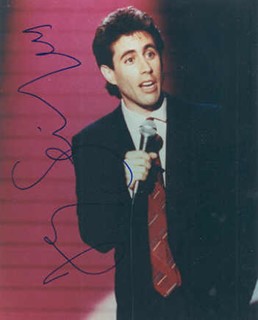 Jerry Seinfeld autograph