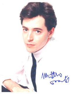 Matthew Broderick autograph