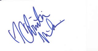 Christina Milian autograph