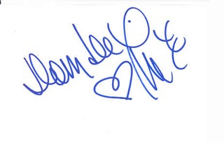 Dom DeLuise autograph