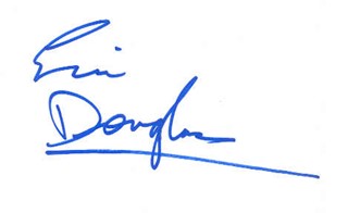 Eric Douglas autograph