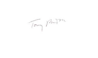 Tony Randall autograph
