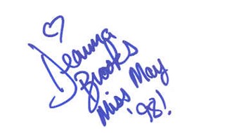 Deanna Brooks autograph