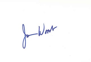 James Woods autograph