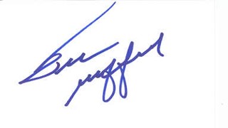 Frank Gifford autograph