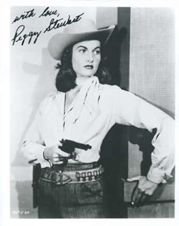 Peggy Stewart autograph