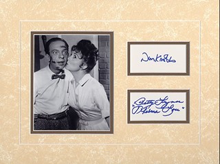 Barney and Thelma Lou autograph