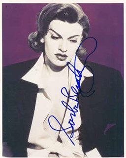 Sandra Bernhard autograph