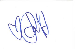 Paris Hilton autograph
