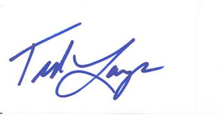 Ted Lange autograph