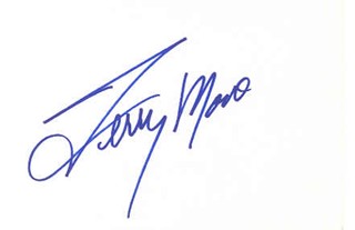 Terry Moore autograph