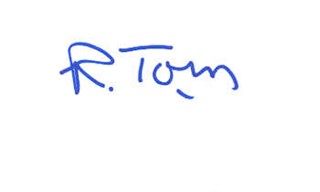 Rip Torn autograph