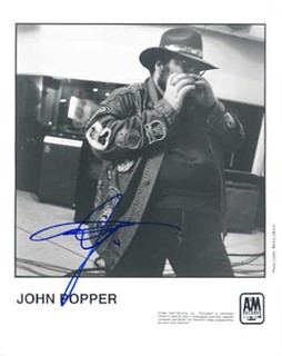 John Popper autograph