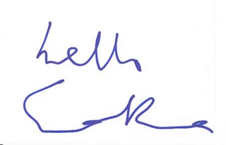 Ewen Bremner autograph