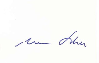 Maximilian Schell autograph