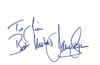 Jane Seymour autograph