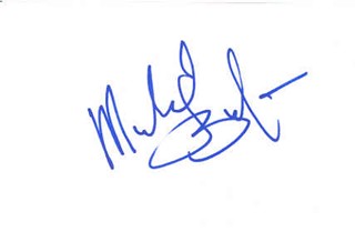 Michael Buffer autograph