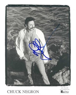 Chuck Negron autograph