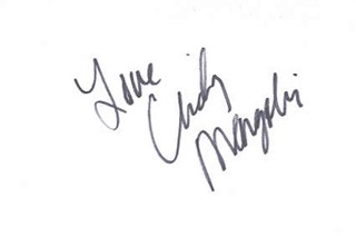 Cindy Margolis autograph