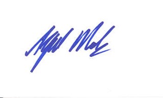 Alfred Molina autograph