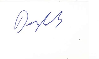 Dougray Scott autograph