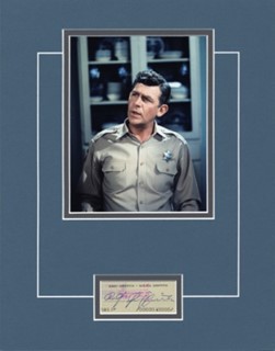 Andy Griffith autograph