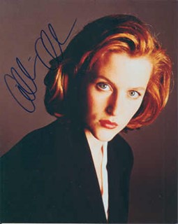 Gillian Anderson autograph