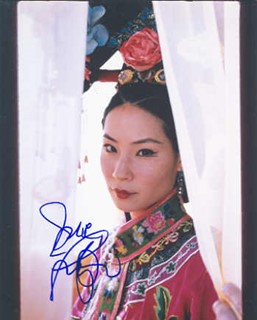 Lucy Liu autograph