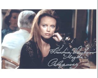 Kristina Wayborn autograph