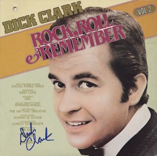 Dick Clark autograph