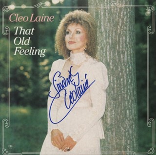 Cleo Laine autograph