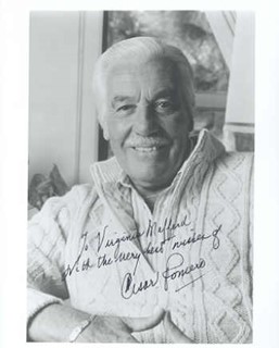 Cesar Romero autograph