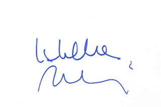 Isabella Rossellini autograph