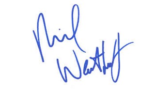 Michael Weatherly autograph