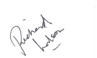 Richard Wilson autograph
