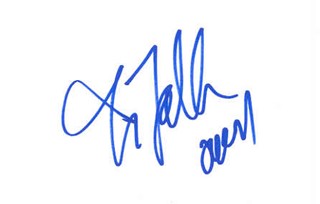Jimmy Fallon autograph