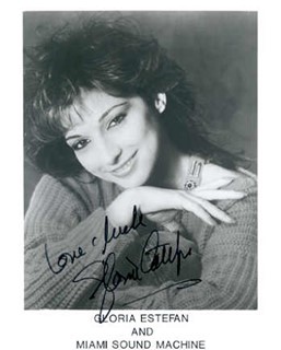 Gloria Estefan autograph