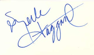 Merle Haggard autograph