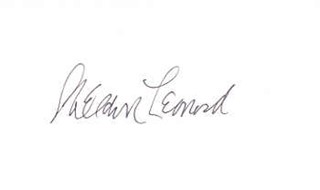 Sheldon Leonard autograph