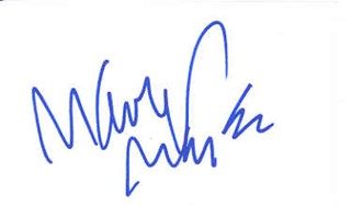 Marilyn Manson autograph