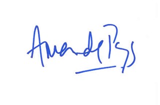 Amanda Pays autograph